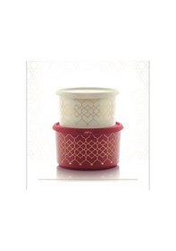 Resim Tupperware Tek Parmak 2'Li Saklama Kabı Seti Çok Renkli 