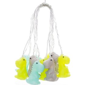 Resim Dhink Dino String Gece Lambası Çok Renkli 