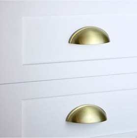 Resim Shopsorkimya Emma Mat Gold - Altın - Sarı Çanak Kulp 