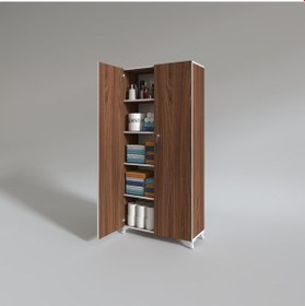 Resim Kenzlife mutfak dolabı çilem 188*070*032 cvz kilitli ayaklı banyo evrak ofis kitaplık ayakkabılık kiler 