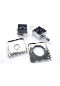 Resim Ayrıntıshop Banyo Duşakabin Kompakt Batarya Yedek Parçaları Krom 