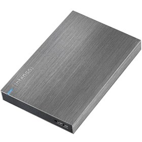 Resim Intenso 2TB 2.5" USB 3.0 Taşınabilir Disk Kasa Alüminyum Gri Intenso