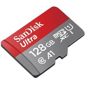 Resim SanDisk Ultra SDSQUAB-128G-GN6MN 128 GB microSDXC Class 10 UHS-I Hafıza Kartı 