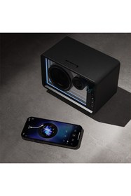 Resim Lenyes S862 Su Geçirmez Mikrofonlu Çoklu Giriş Karaoke Bluetooth Hoparlör V5.3 120w Siyah 