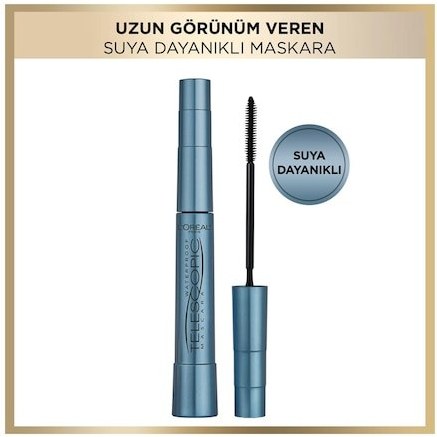 Frefly Store Loreal Parıs Telescopic Suya Dayanıklı Maskara - Siyah Fiyatı ve Özelliklerı - Badem