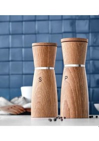 Resim Wmf 3201000818 Ahşap Tuz Ve Karabiber Değirmeni 2 Parça Ahşap 