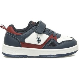 Resim U.s. Polo Assn. Eny Jr 5pr Lacivert Erkek Çocuk Sneaker 000000000102032060 Lacivert-Kırmızı 