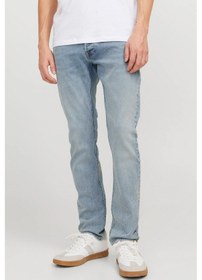 Resim Jack & Jones Jjiglenn Erkek Jeans Mavi 