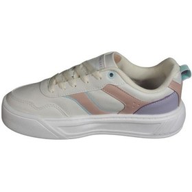 Resim Kinetix Kadın Siyah Pembe Cilt Kalın Taban Sneaker Spor Ayakkabı 001 