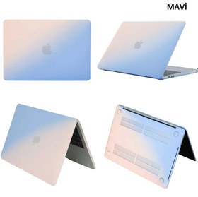 Resim Apple Macbook Pro 15 2016 A1707 Rainbow Kılıf Ultra İnce 