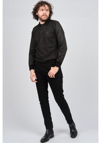 Resim Pelikan Erkek Polo Yaka Kazak 1577412 Siyah Siyah 