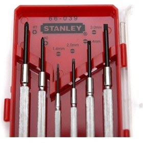 Resim Stanley 6 Parça Metal Saatçi Tornavida Seti 166039 