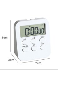Resim Genel Markalar MRShopping Alarmlı Dijital Öğrenci Sınav masa Kronometresi 24 Geri Sayım Saat - 2 Alarm Kademeli (HA 