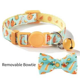 Resim Bow Tie Cat Collar Safe Easy Open 31800 - Orange 