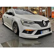 Resim Renault Megane 4 Sedan - Hb Ön Tampon Eki Makyajsız Kasa Uyumlu - Boyasız Fiberglass 