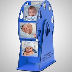 Resim Erkek Bebeğe Özel Fotoğraflı Dönme Dolap 