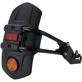 Resim Motosiklet Arka Çamurluk Sıyırıcı Reflektörlü Kalın Bağlantılı Oe 