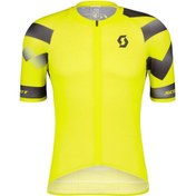 Resim SCOTT RC PREMIUM CLIMBER SS KISA KOL FORMA SULPHUR YELLOW/BLACK/S 