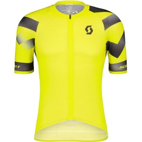 Resim SCOTT RC PREMIUM CLIMBER SS KISA KOL FORMA SULPHUR YELLOW/BLACK/S 