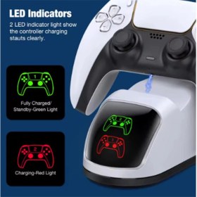 Resim Hayat Store Ps5 Dualsense Şarj Istasyonu Playstation 5 Uyumlu Charging Station 