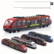 Resim 1:55 Alaşımlı Yüksek Hızlı Tren Modeli Alaşım Araba Oyuncak Metro Kaydırma Aracı 