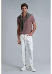 Resim Lufian Erkek Vernon Smart Polo T-shirt 111040163 Tarçın 