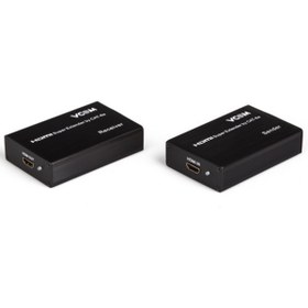 Resim VCOM Dd471 Hdmi Rj45 4k@30hz Extender Metal 60 Metre Uzatıcı 