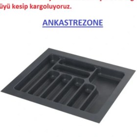 Resim Plastik Antrasit Kaşıklık 540X490MM 