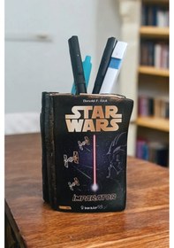 Resim Star Wars Kitabı Şeklindeki Kalemlik 10x8 Cm 