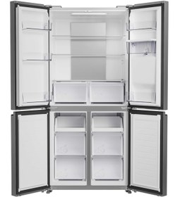 Resim HHCR3818EWPL Gardırop Tipi No Frost 463 L Gümüş Buzdolabı Hoover