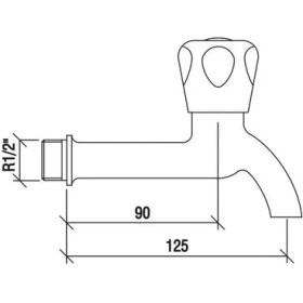 Resim Nsk Uzun Musluk Krom 