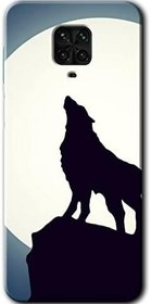 Resim MRCİLETİSİM (mrc15832) Dolunay Bozkurt Kılıf Baskılı Kapak Tam Kaplayan Mat Seramik Xiaomi Redmi Note 9 Pro ile uyumlu 