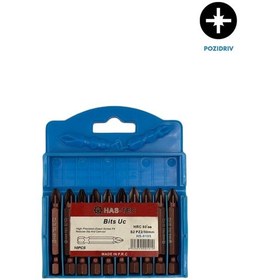 Resim Pz2 Bits Uç 50 Mm 10'lu Pozidriv Yıldız Uç Seti Hassas Ve Güçlü Vidalama 