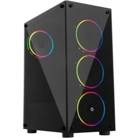 Resim Frısby FC-9290G 500W 4x D.rıng Fan Tempered Kasa 