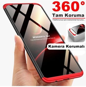 Resim Huawei P30 Lite Kılıf Zore Kamera Korumalı 360 Tam Koruma Ays (567343911) 