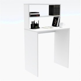 Resim Kenzlife Bilgisayar Çalışma Masası Raikkonen70 Byz Ofis Sekreter Beyaz 