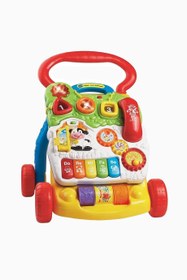 Resim Oyun ve Yürüme Arabası Özel Sürüm Yürüteç 12–36 Ay - Kırmızı 