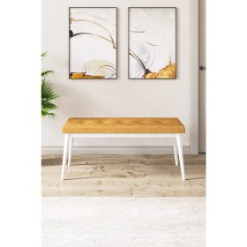 Resim Canisa Concept Canisa Pera Serisi Bench Gürgen Tam Isleket Kumaş 