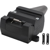 Resim 12 Pin Flat Trailer Soket Karavan Tekne İçin Huiliang 