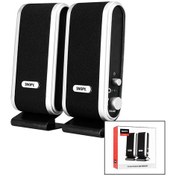 Resim SN-820 2.0 LCD İnce Tasarım USB Multimedia Speaker Hoparlör Snopy