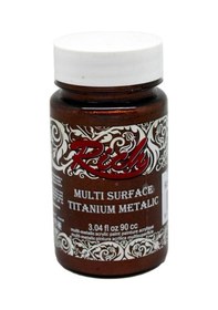 Resim Rich Multi Surface Titanium Metalik Boya 90 Cc. 2536 Kahverengi 