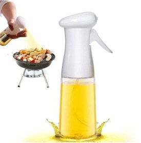 Resim Özasya AVM Sprey Cam Yağlık Air Fryer Fritöz Yağ Püskürtücü Beyaz 