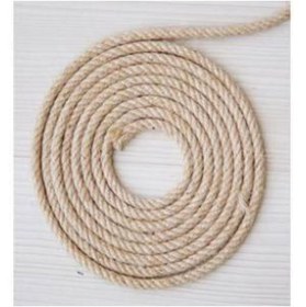 Resim Gereksiz Şeyler Dekoratif Halat 12mm Jüt Halat Kendir Urgan Halat Ip 20 Metre 