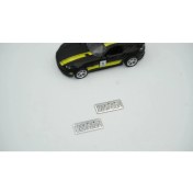 Resim Dk Mark Levinson Hoparlör Krom Metal 3m Logo Amblem 2 Li Set 