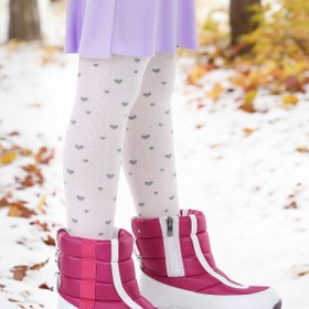 Resim Kiko Kids Pablo Fermuarlı Kız Çocuk Kar Botu Pembe 