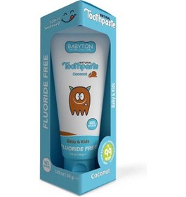 Resim Babyton Organik Doğal Hindistan Cevizi Aromalı Diş Macunu 50 Gr 