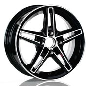 Resim EMR-A241-01 6.0x14"-4x100 ET35 67.1 Black Diamond Jant (4 Adet) 