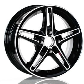 Resim EMR-A241-01 6.0x14"-4x100 ET35 67.1 Black Diamond Jant (4 Adet) 