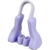 Resim Pembe/mor 1 Pc Silikon Şekillendirme Kaldırma Burun Klipsi Güzellik Profesyonel Sorun Solunum İçin Taşınabilir Yeni Moda Burun Klipleri Mor Mor 