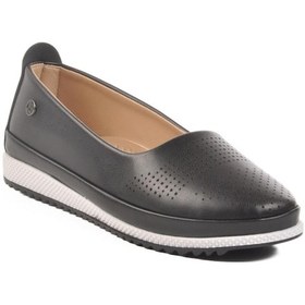 Resim Pierre Cardin Pc-54566 Z Siyah Kadın Yumuşak Hafif Babet Siyah 